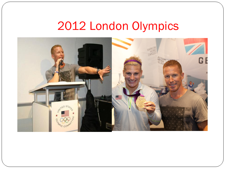 Dr. Ben Lerner at the 2012 London Olympics